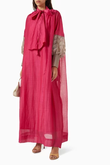 Rosa Scarf Maxi Dress