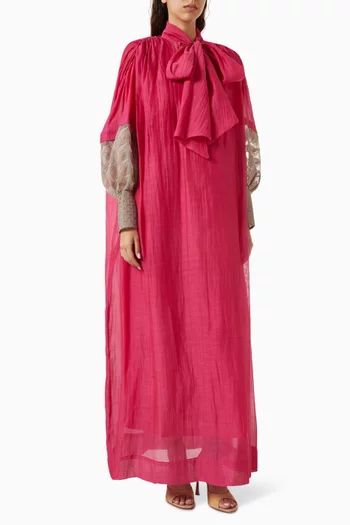 Rosa Scarf Maxi Dress
