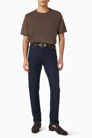 تي شيرت منسوج من قطن