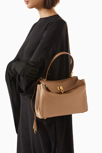Small Rodeo Tote Bag in Leather