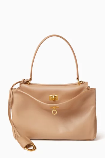 Small Rodeo Tote Bag in Leather