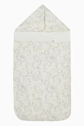 كيس نوم بنقشة بالكامل قطن