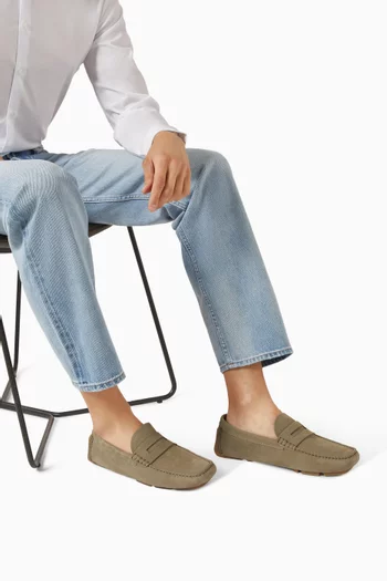 Penny Driver Shoes in Leather