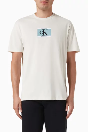 Box Graphic Logo T-shirt in Cotton