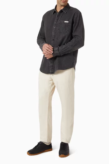 قميص فيل كلاسيكي دينم