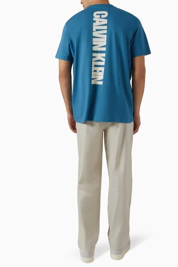 Logo Graphic T-shirt in Cotton