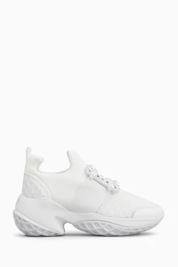 Viv' Run Sneakers in Scuba-effect Fabric & Mesh