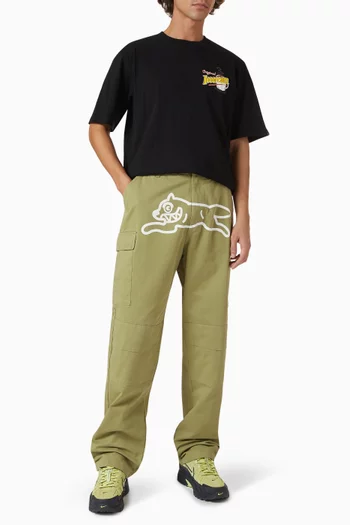 Running Dog Cargo Pants in Cotton