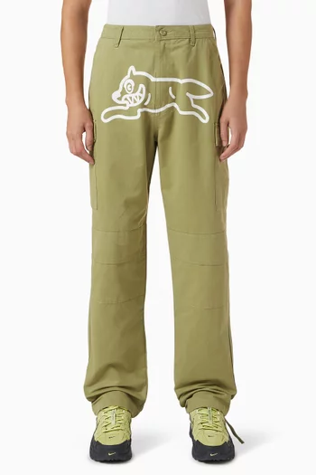Running Dog Cargo Pants in Cotton