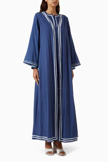 Printed Abaya Co-ord Set