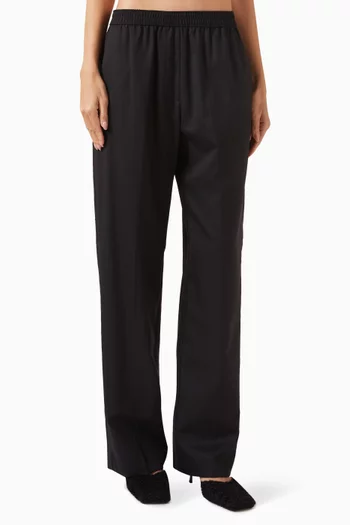 Tailored Active Pants in Wool Blend