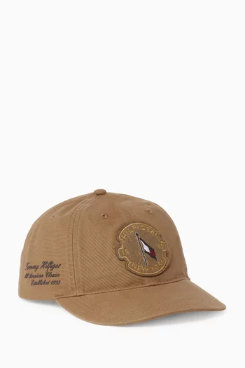 كاب بيسبول برقعة شعار الماركة قنب