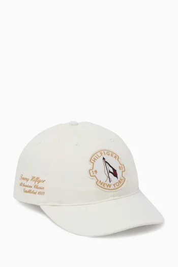 كاب بيسبول برقعة شعار الماركة قنب