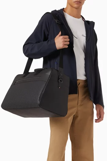 TH Monogram Crossbody Duffel Bag