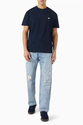 Badge T-shirt in Cotton