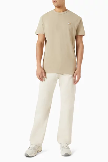 Badge T-shirt in Cotton