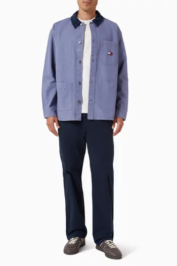 TJM Cord Overshirt in Canvas