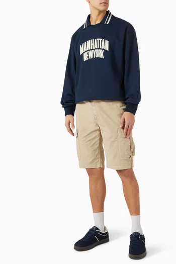 Rugby Sweatshirt in Cotton Blend