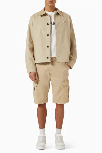 Tonal Logo Chore Jacket