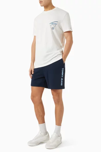 Logo Shorts in Cotton