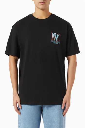 Graphic T-shirt in Cotton