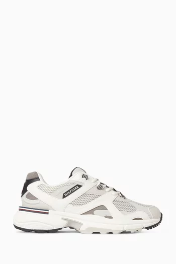 Hilfiger Monotype Mixed Texture Chunky Sneakers
