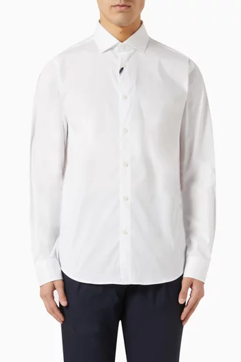 Slim Flex Collar Shirt