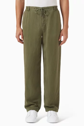 Murray Washed Pants in Cotton-blend