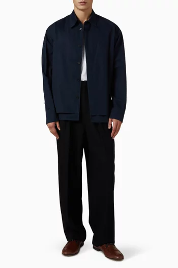Double Layered Shirt in Cotton