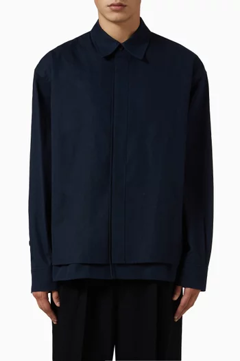 Double Layered Shirt in Cotton