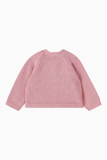 Easter Cardigan in Cotton-wool Knit