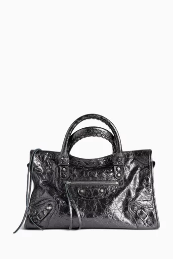 Small Le City Bag in Arena Lambskin