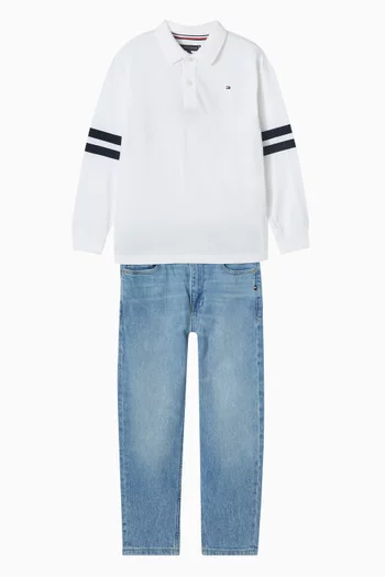 تي شيرت بولو بقصة عادية