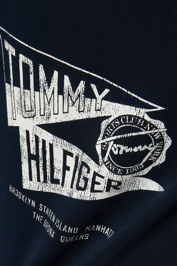 Graphic Logo T-shirt in Cotton
