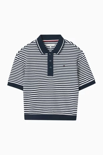 Ottoman Stripe Polo Shirt