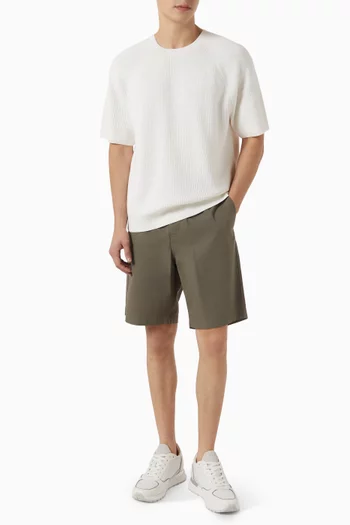 شورت بحزام قطن مقاوم للتمزق