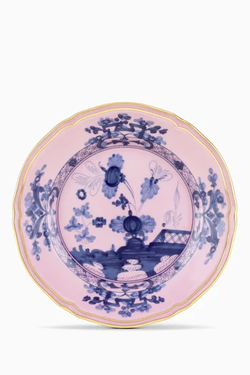 Antico Doccia Flat Bread Plate in Porcelain, 17cm