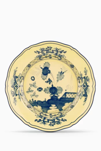 طبق حلويات مسطح أنتيكو دوتشيا بورسلين، 21 سم