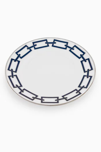 Flat Bread Plate in Porcelain, 16cm