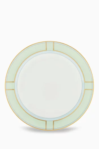 Colonna Flat Plate in Porcelain, 24cm