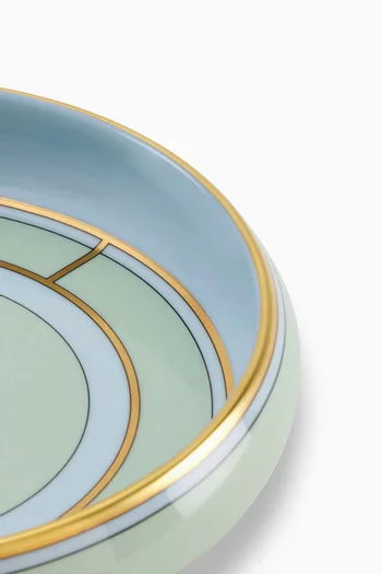Oggetti Round Change Tray in Porcelain