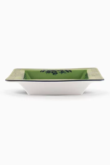 Oriente Italiano Small Squared Change Tray in Porcelain