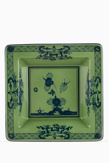 Oriente Italiano Small Squared Change Tray in Porcelain