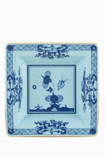 Oriente Italiano Small Squared Change Tray in Porcelain