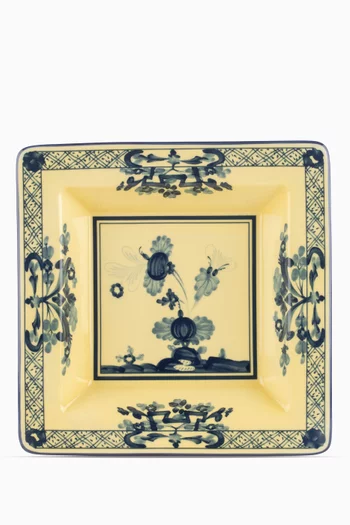 Oriente Italiano Small Squared Change Tray in Porcelain