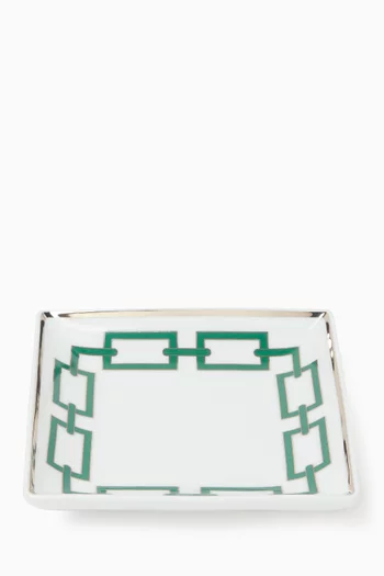 Catene Small Change Tray in Porcelain