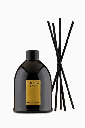 عبوة إعادة ملء موزع عطر للغرفة امبر لاجون من مجموعة ال سي دي سي، 400 ملل