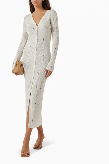 Santiago Midi Dress in Knit
