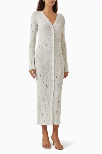 Santiago Midi Dress in Knit