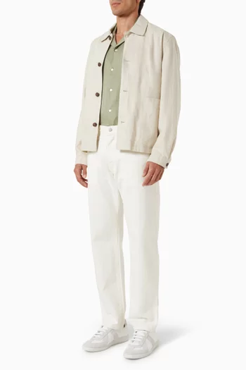 جاكيت هايبرد قطن وكتان